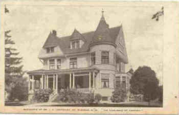 RESIDENCE OF DR. LENFESTEY1908.jpg (23727 bytes)